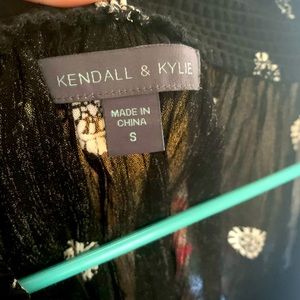 Off the shoulder dress, Kendall and Kylie brand